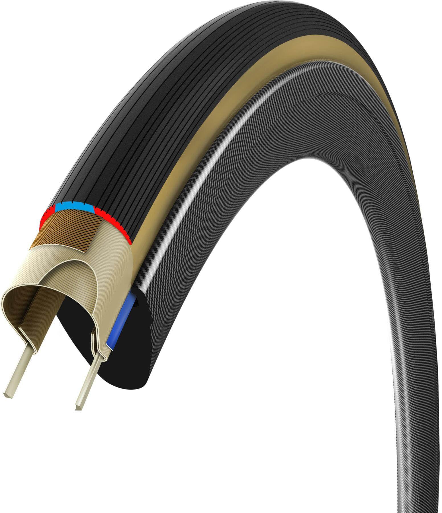 Vittoria Corsa Pro TLR G2.0 Tyre, 700x26c, Tan/Black