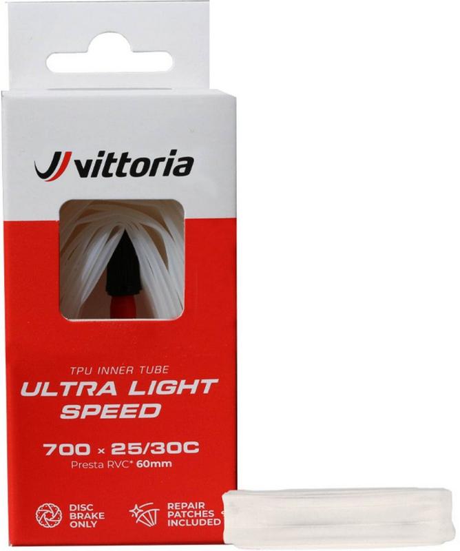 Halfords Vittoria Ultra Light Speed Presta Inner Tube, 700X25-30C | Extra 8% off for BC Members