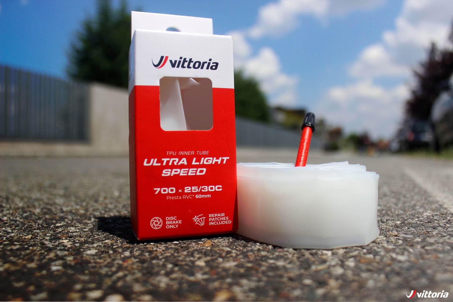 Vittoria Ultra Light Speed Presta Inner Tube, 700x25-30c