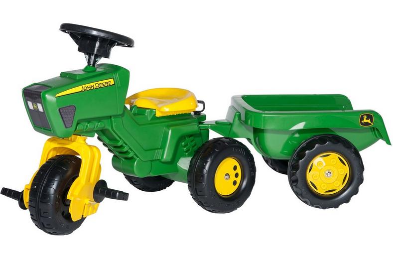 Robbie Toys John Deere Trio Tractor & Trailer Pedal Ride On Robbie Toys John Deere Trio Tractor & Trailer Pedal Ride On