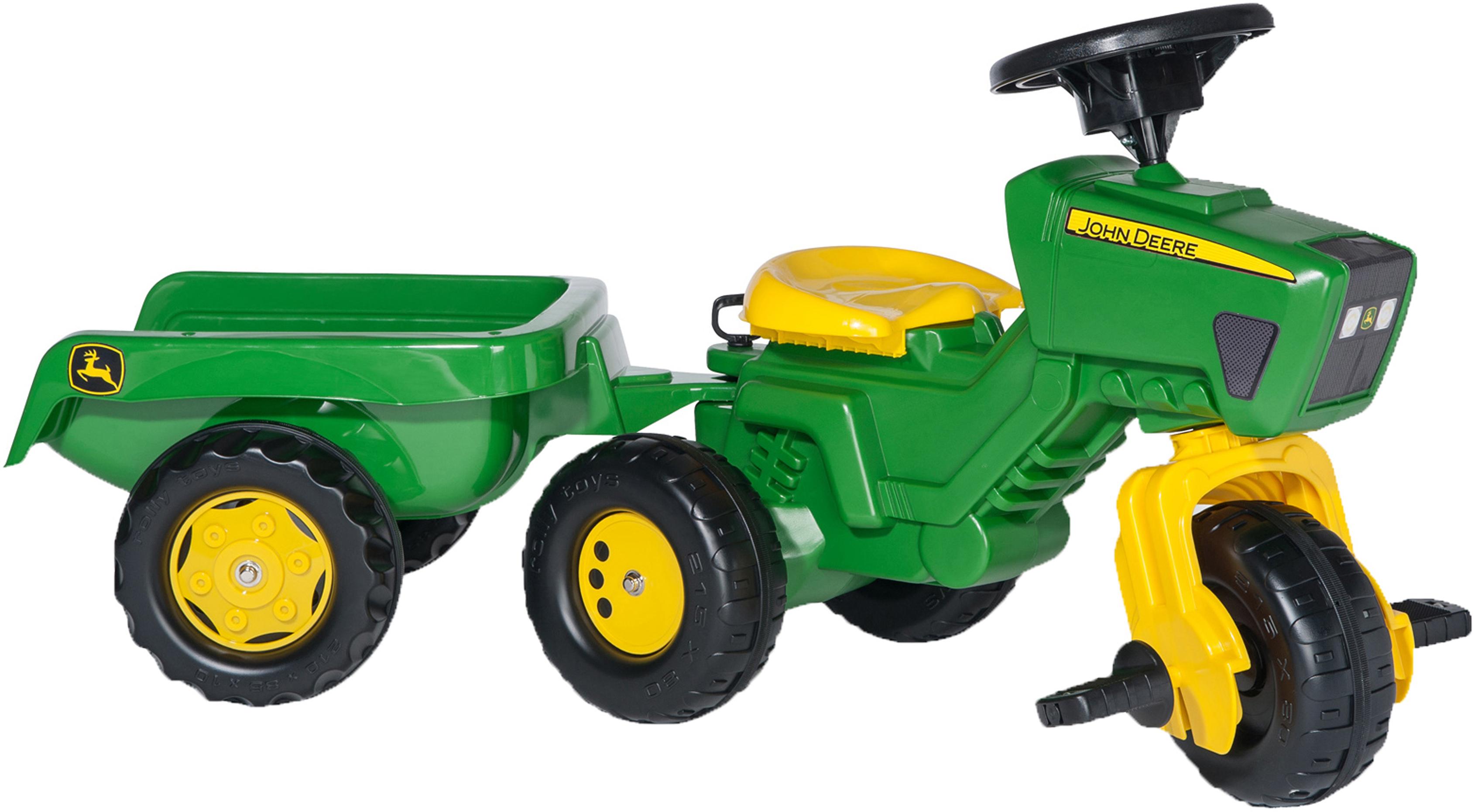 Robbie Toys John Deere Trio Tractor & Trailer Pedal Ride On