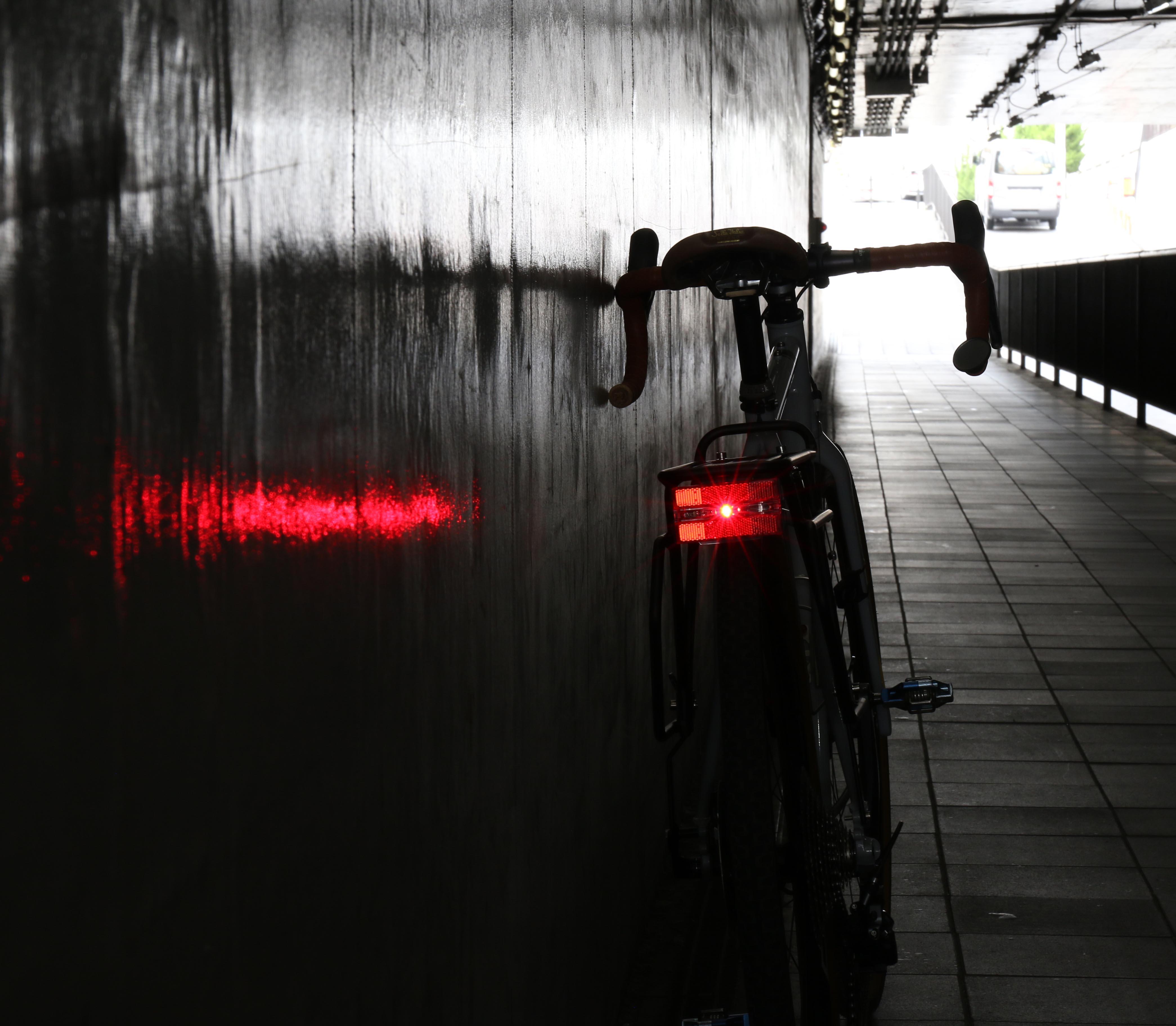 Cateye Reflex Pannier Rack Rear Bike Light