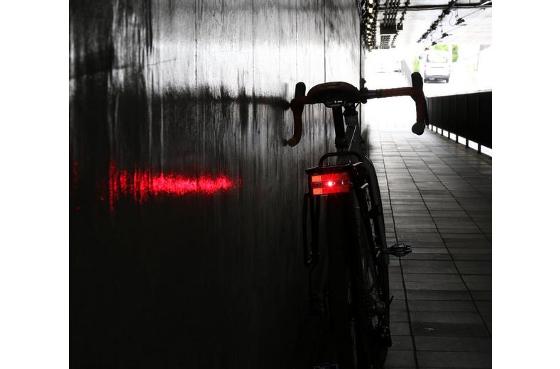 Cateye Reflex Pannier Rack Rear Bike Light Cateye Reflex Pannier Rack Rear Bike Light