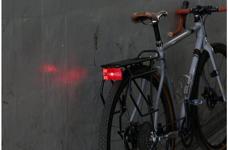 Cateye Reflex Pannier Rack Rear Bike Light Cateye Reflex Pannier Rack Rear Bike Light