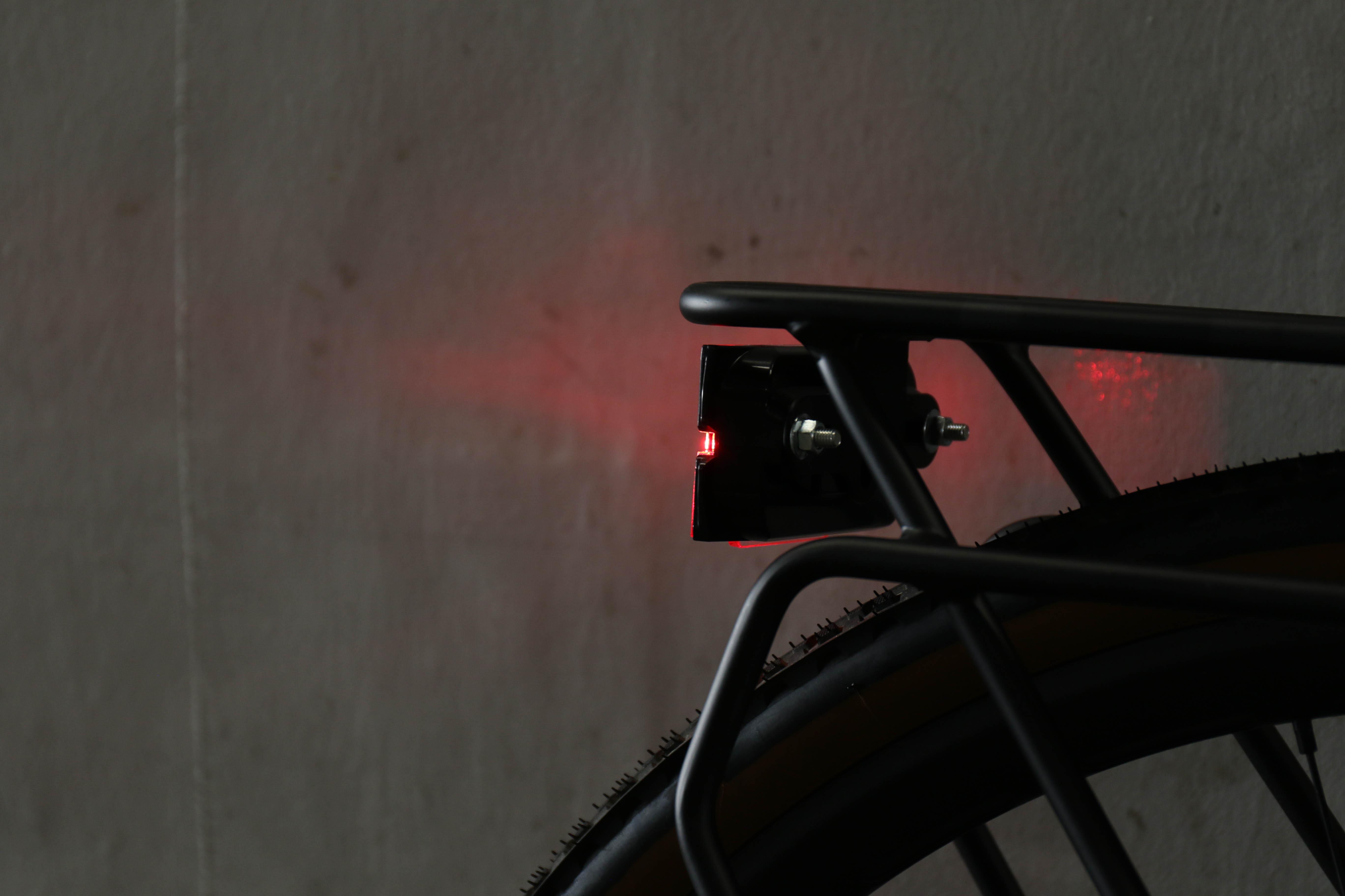 Cateye Reflex Pannier Rack Rear Bike Light