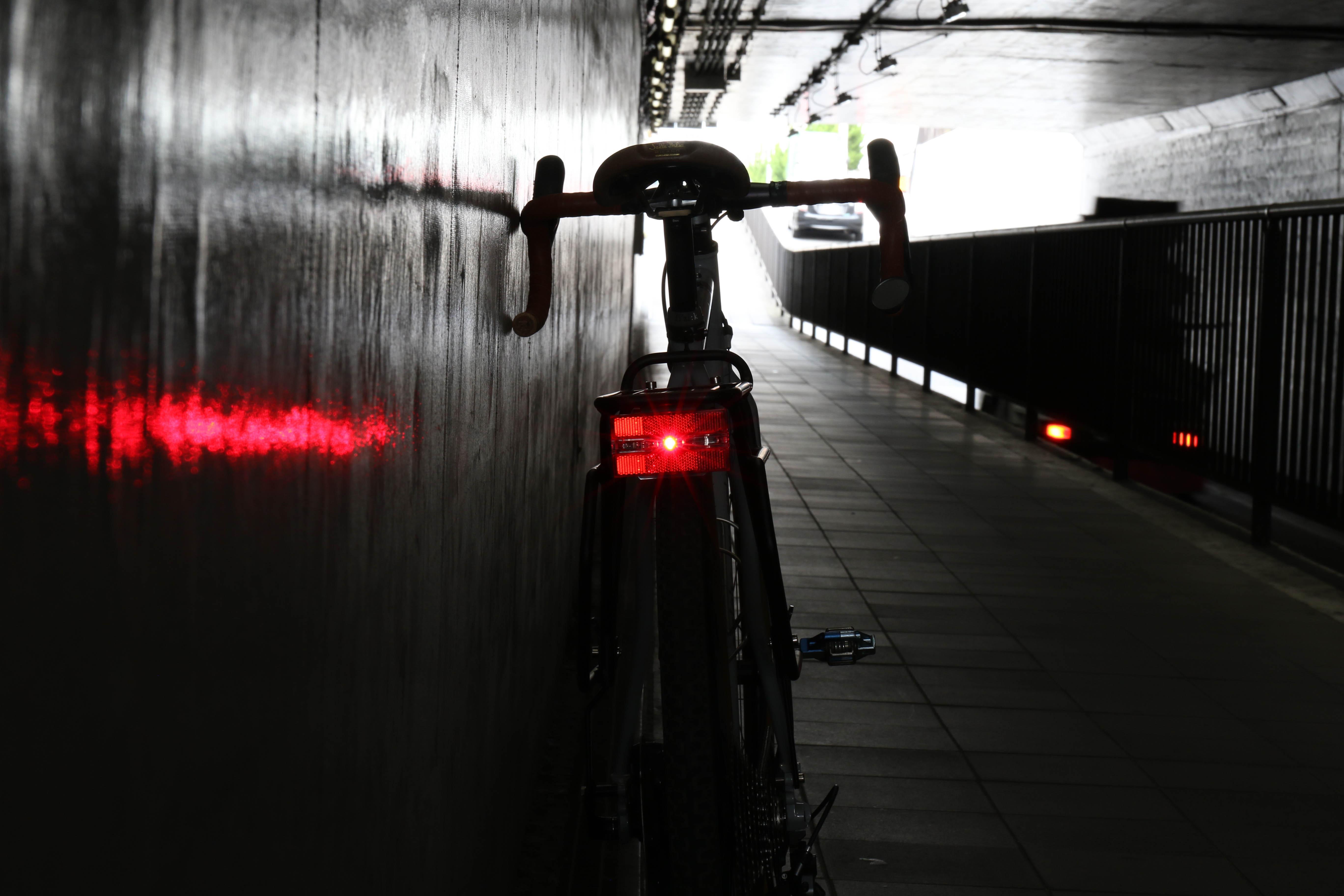 Cateye Reflex Pannier Rack Rear Bike Light