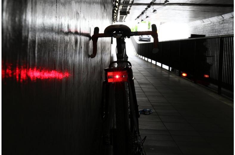 Cateye Reflex Pannier Rack Rear Bike Light Cateye Reflex Pannier Rack Rear Bike Light