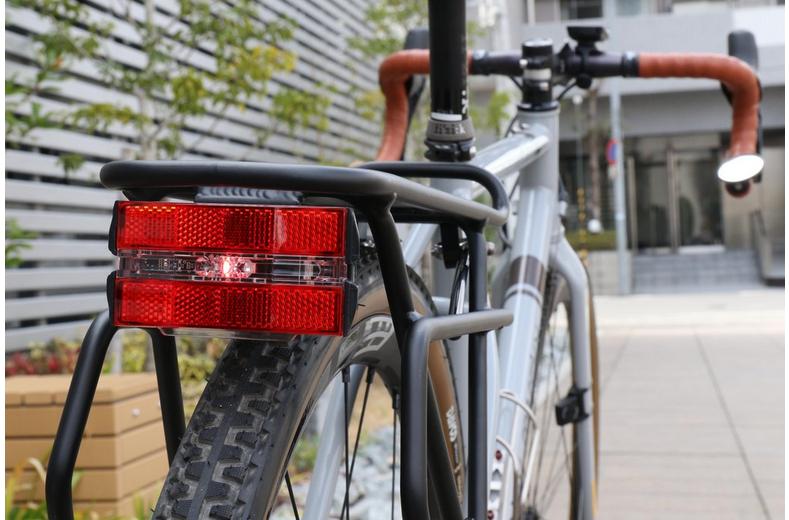 Cateye Reflex Pannier Rack Rear Bike Light Cateye Reflex Pannier Rack Rear Bike Light