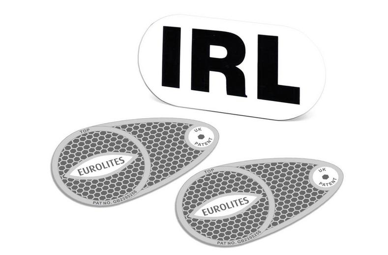 Halfords IRL Magnetic Sticker & Headlamp Converters Pack Halfords IRL Magnetic Sticker & Headlamp Converters Pack
