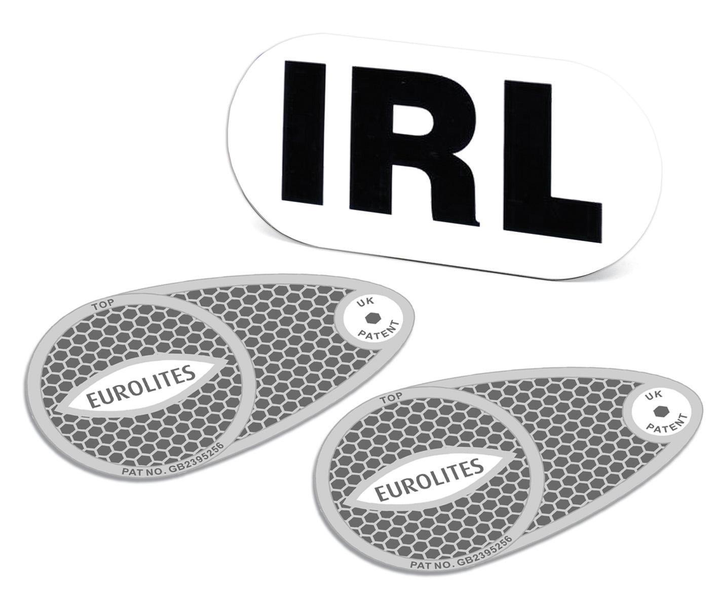 Halfords Irl Sticker & Headlamp Converters Pack