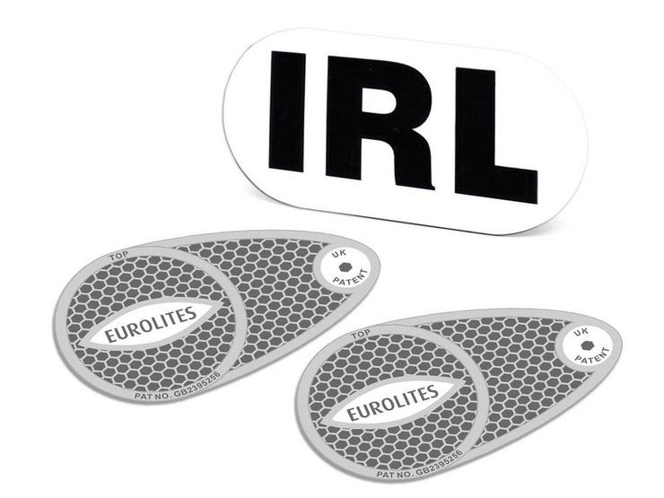 Halfords IRL Magnetic Sticker & Headlamp Converters Pack