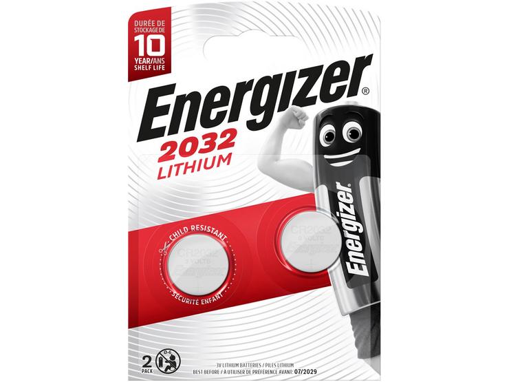 Energizer 2032 Batteries x2