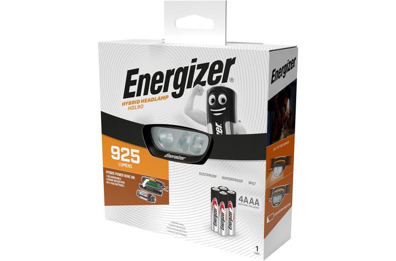 Energizer Hybrid-Powered Multi-Colored Headtorch Energizer Hybrid-Powered Multi-Colored Headtorch