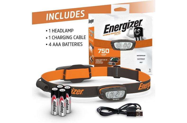 Energizer Hybrid-Powered Multi-Colored Headtorch Energizer Hybrid-Powered Multi-Colored Headtorch