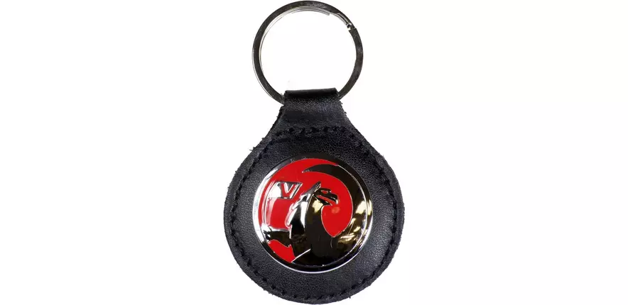 Vauxhall Car Logo Teardrop Metal Keyring key chain with Gift Pouch S3 