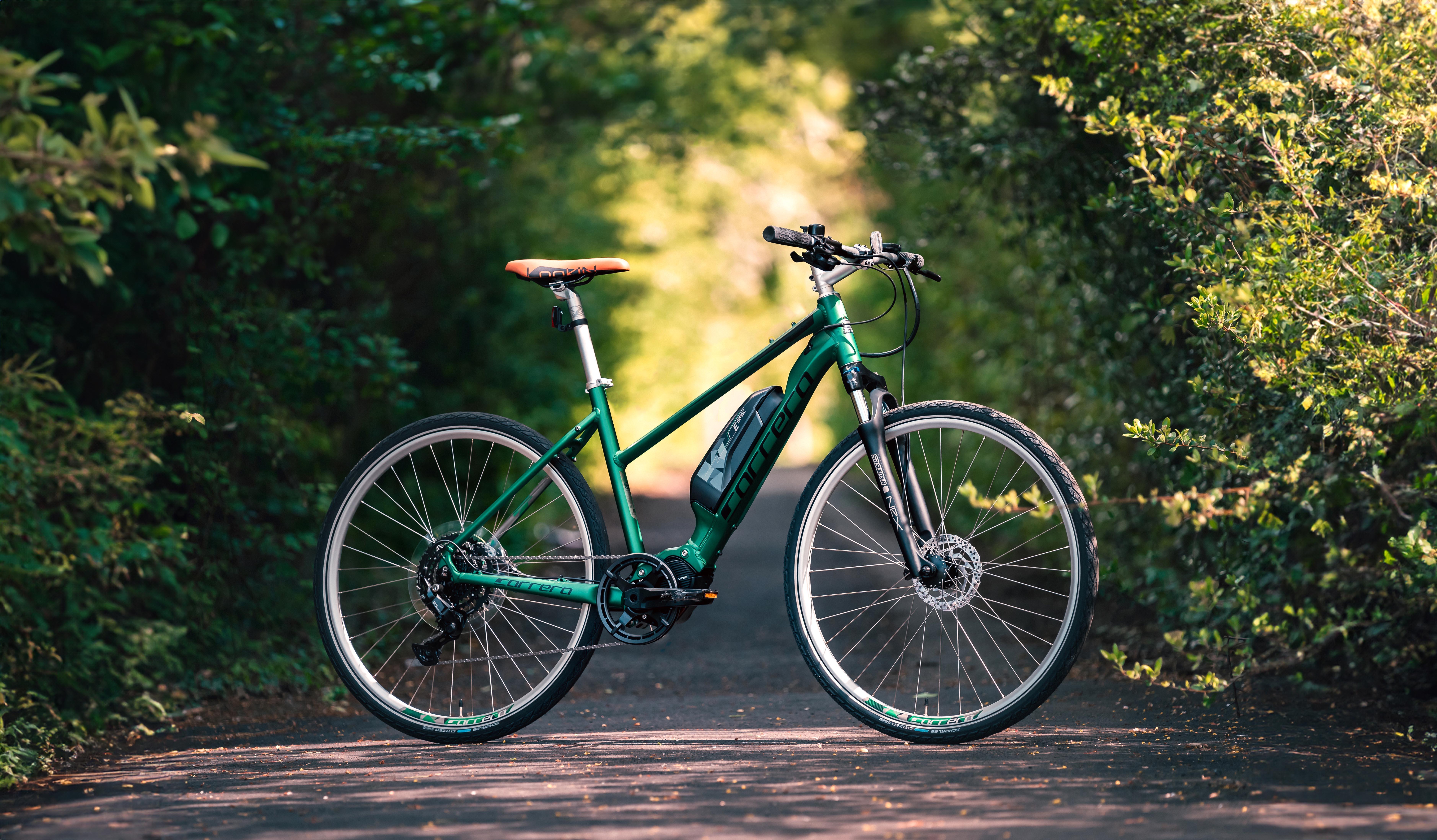 Carrera Crossfuse Womens Electric Hybrid Bike - S, M Frames