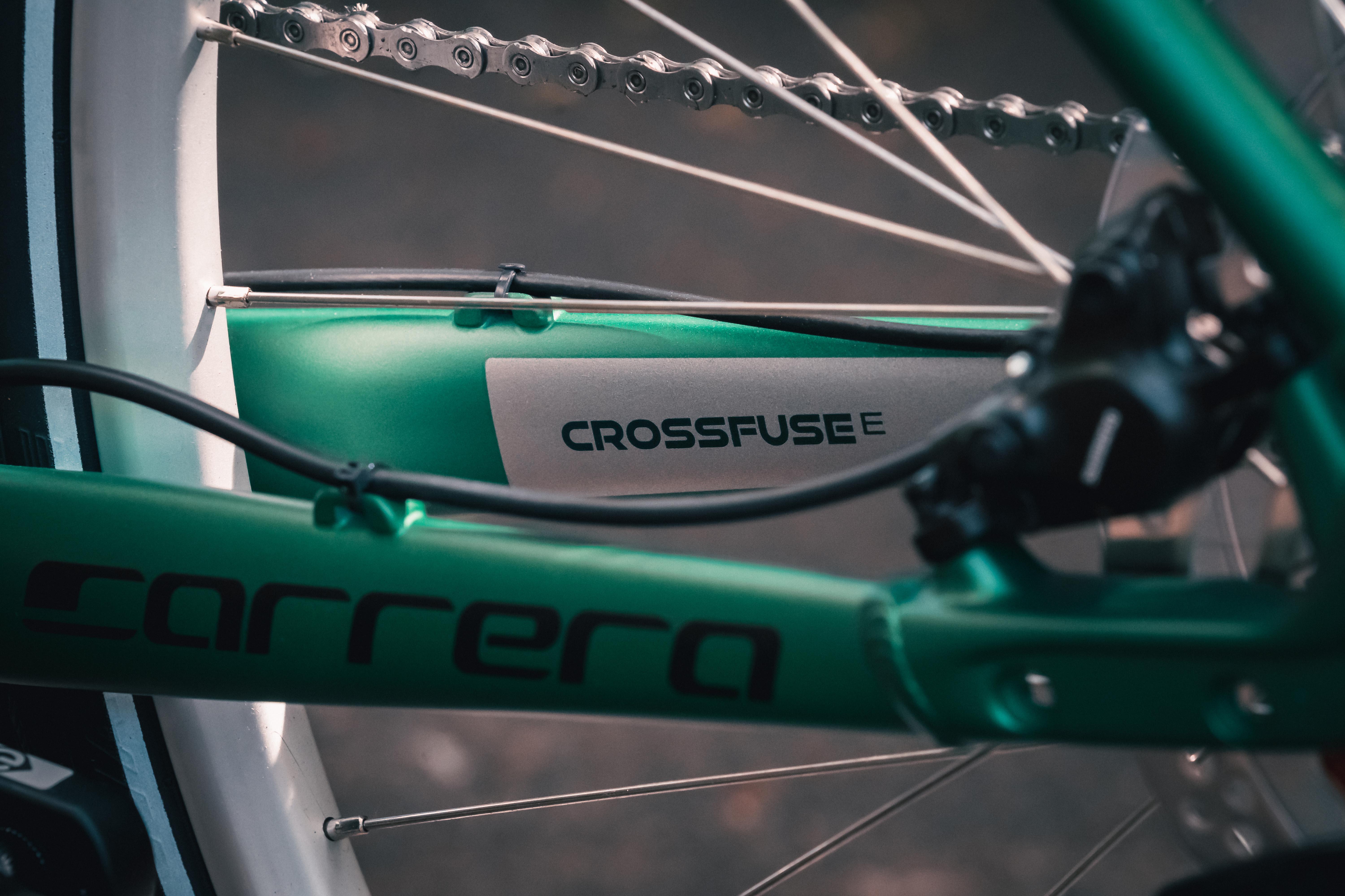 Carrera Crossfuse Womens Electric Hybrid Bike - S, M Frames