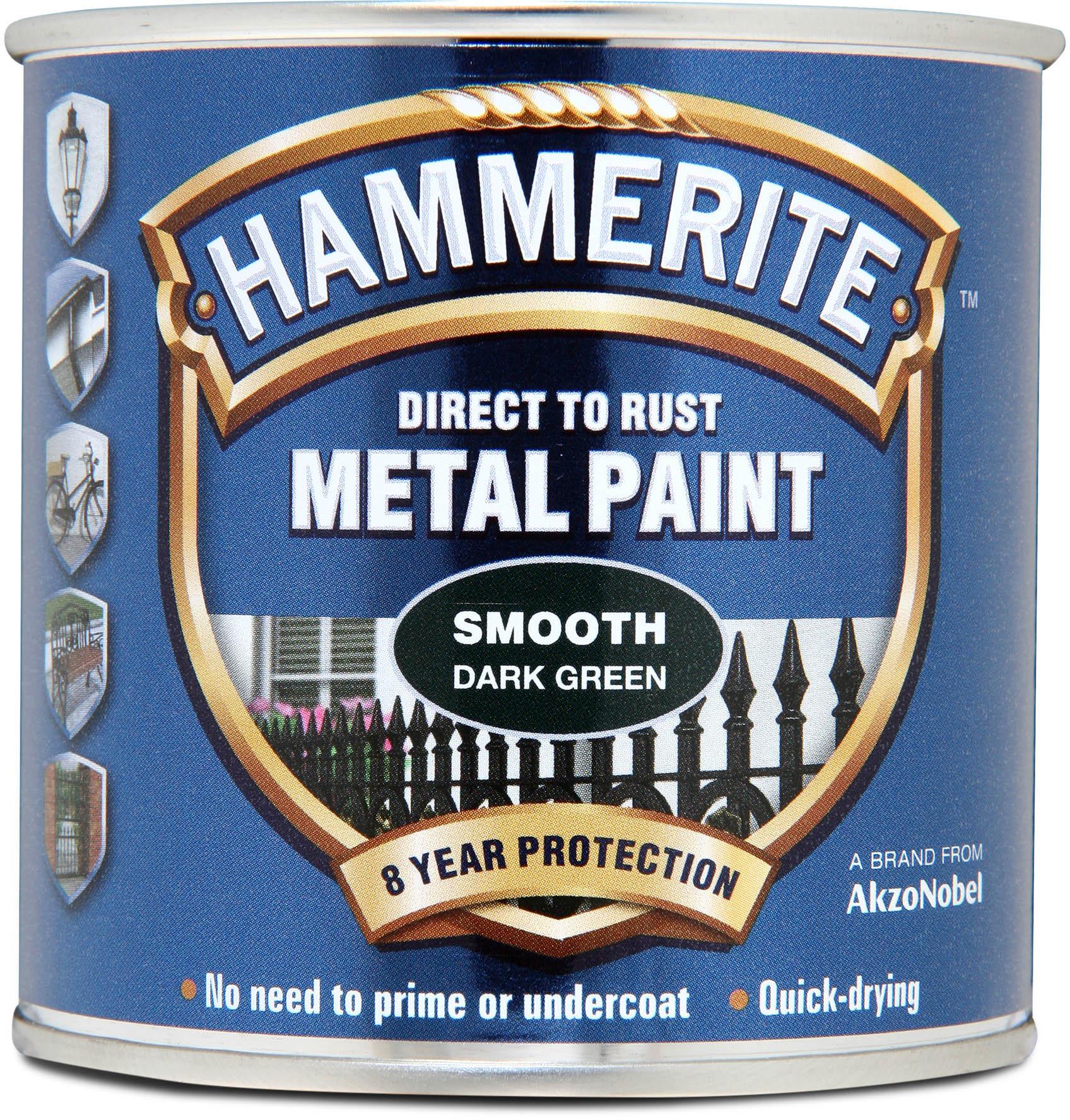 Hammerite Smooth Finish Dark Green 250ml