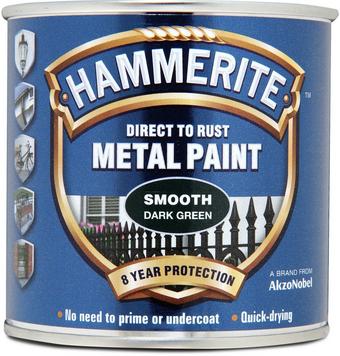 Hammerite Smooth Finish Dark Green 250ml