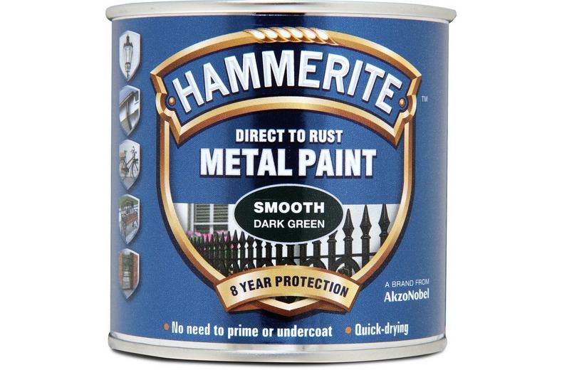 Hammerite Smooth Finish Dark Green 250ml Hammerite Smooth Finish Dark Green 250ml