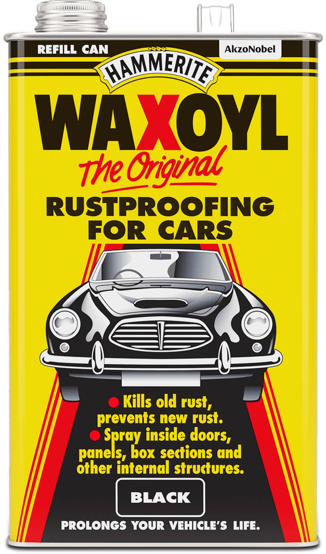 Hammerite Waxoyl Rust Proofing Black 5L
