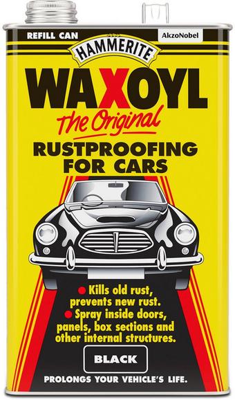 Hammerite Waxoyl Rust Proofing Black 5L