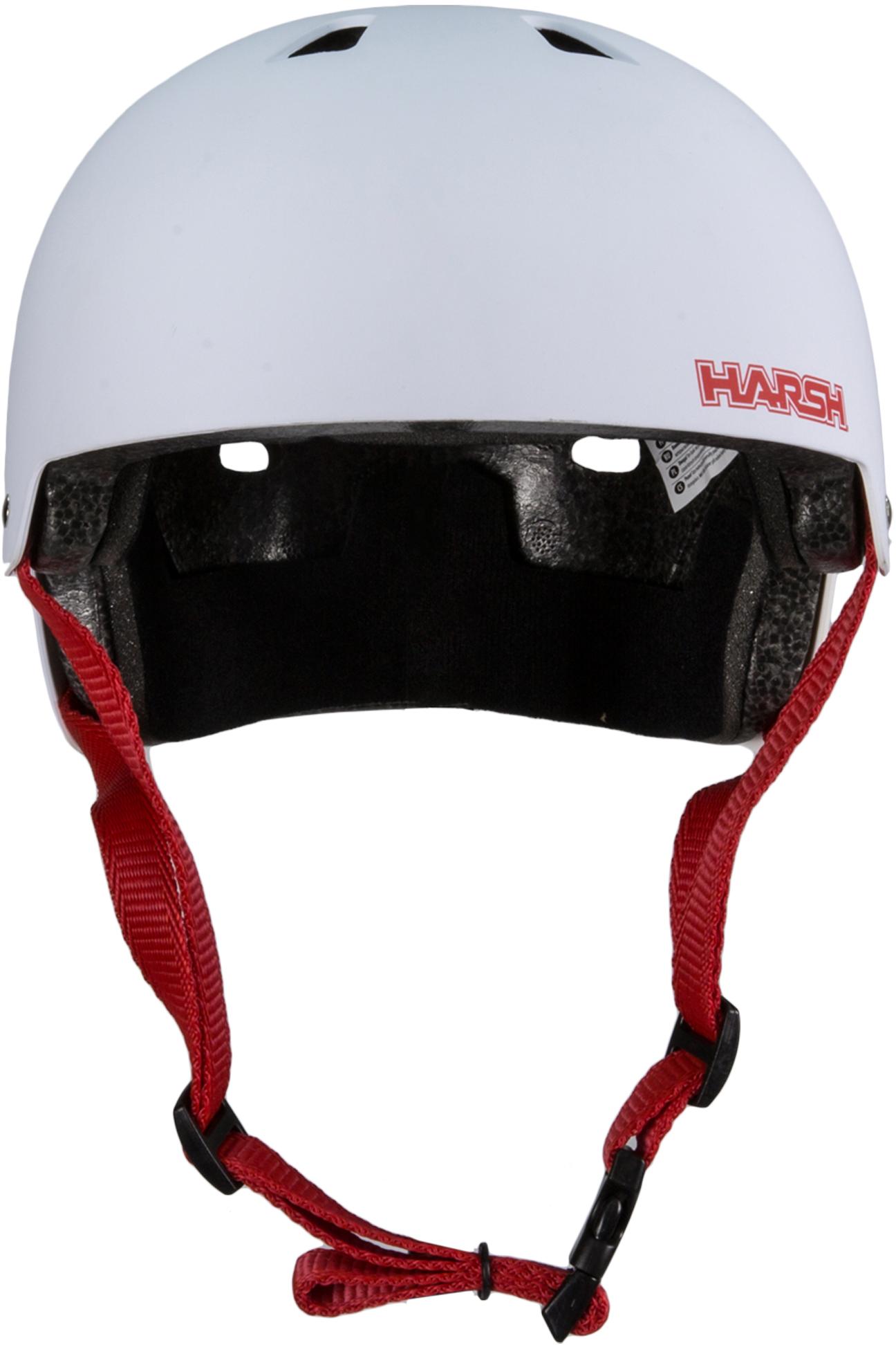 Harsh ABS Helmet White, Small (51-55cm)