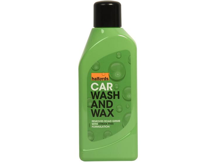 Halfords Car Wash & Wax 1 Litre