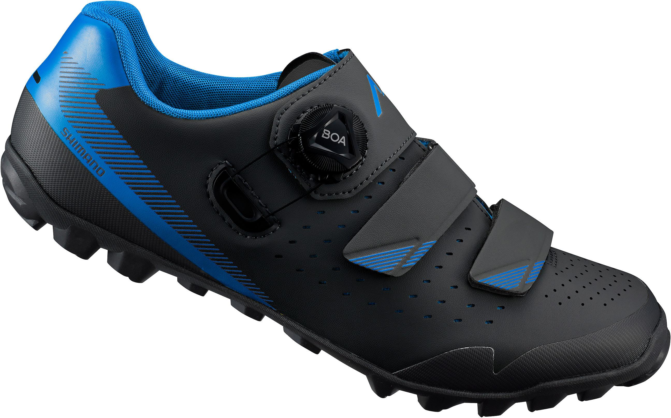 Me4 Spd Mtb Shoes, Black - Blue, Size 38