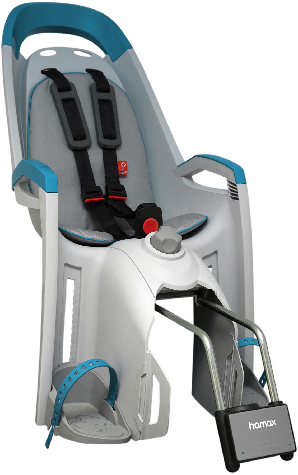 Image of Hamax Amaze Frame Mount Light Grey/Blue