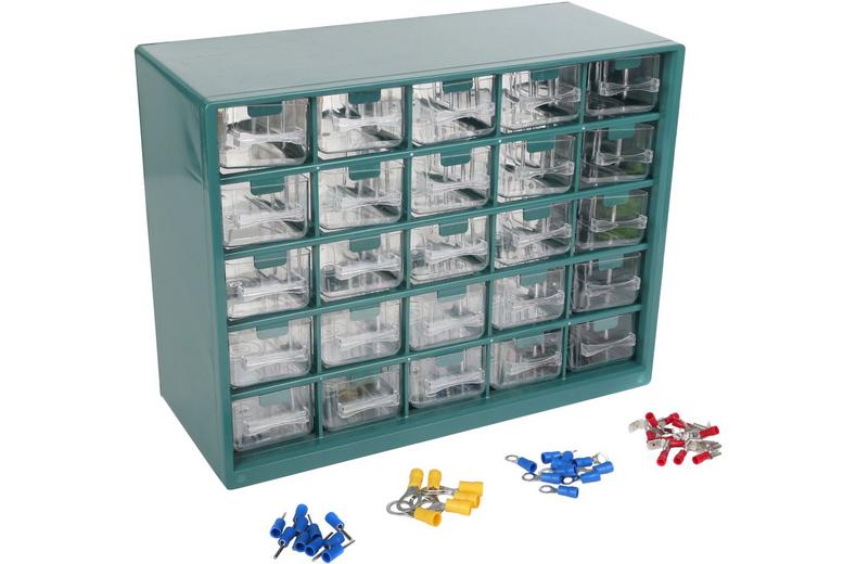 Halfords Assorted Electrical Terminal Draw Box (LBOX902) Halfords Assorted Electrical Terminal Draw Box (LBOX902)