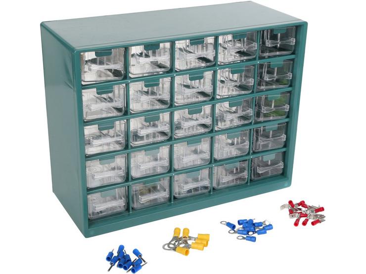 Halfords Assorted Electrical Terminal Draw Box (LBOX902)
