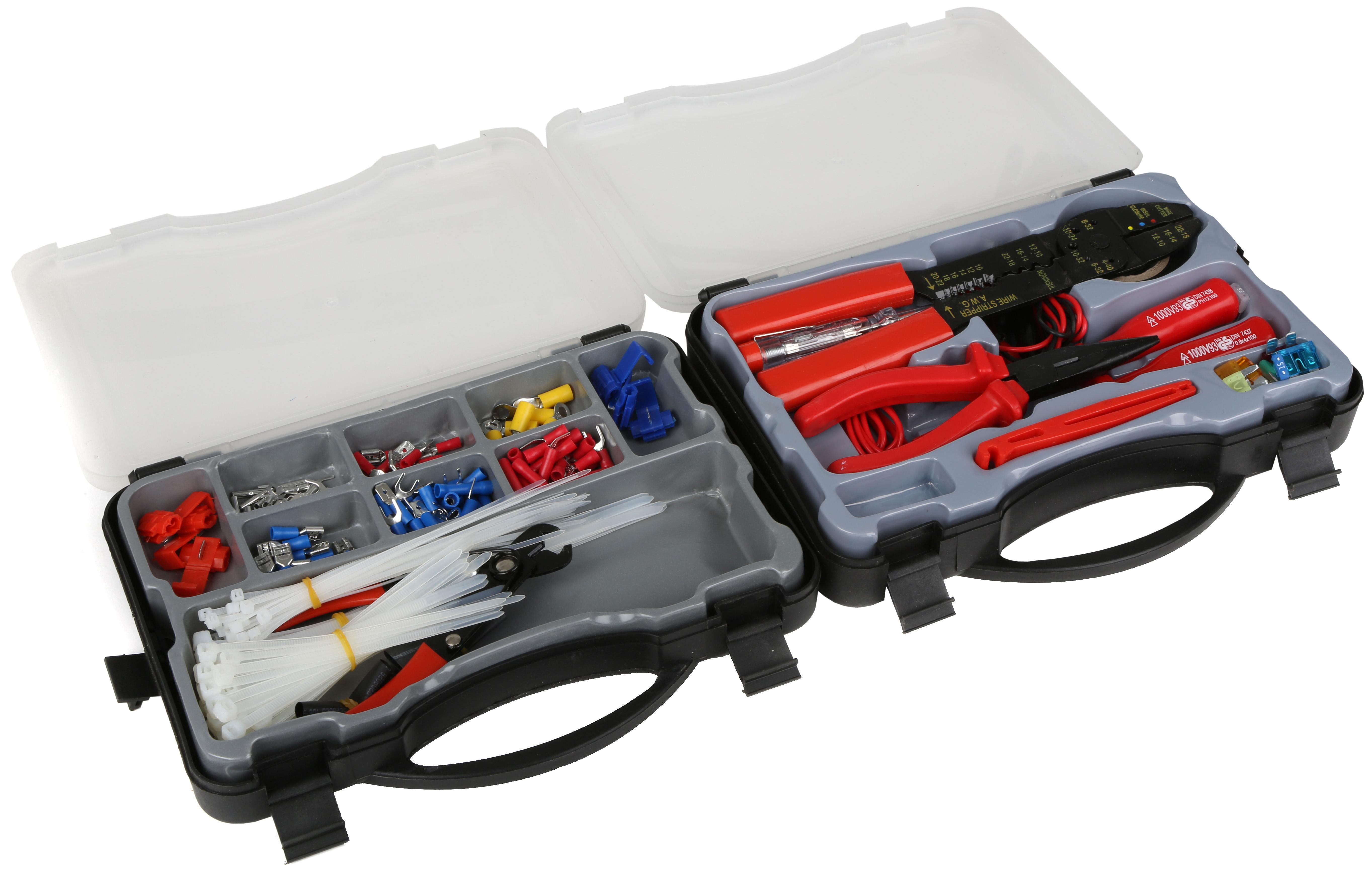 Halfords Electrical Repair Crimping Tool Kit (LBOX901)