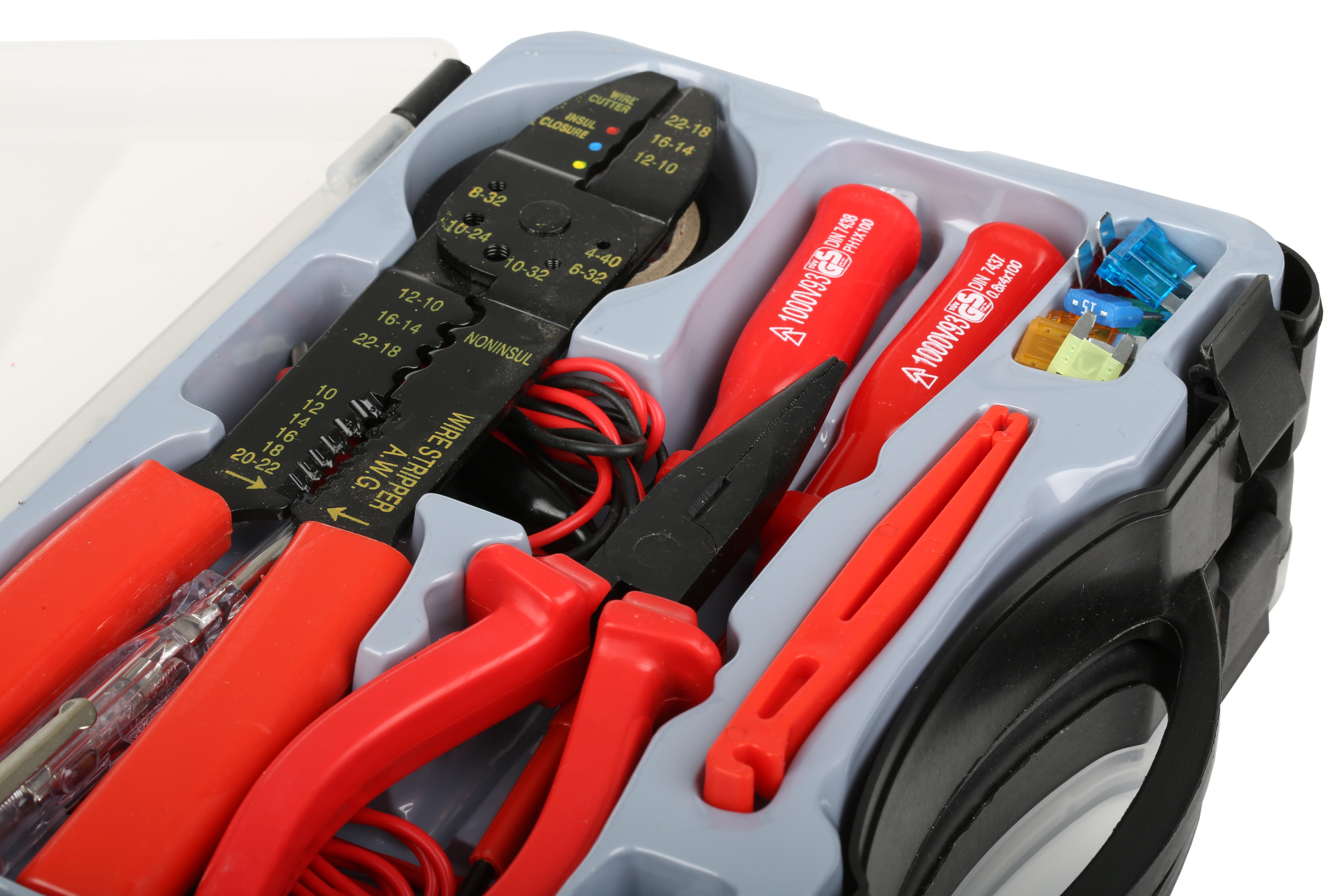 Halfords Electrical Repair Crimping Tool Kit (LBOX901)