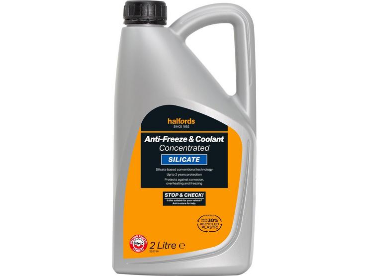Halfords Silicate Antifreeze Concentrate 2 Litres