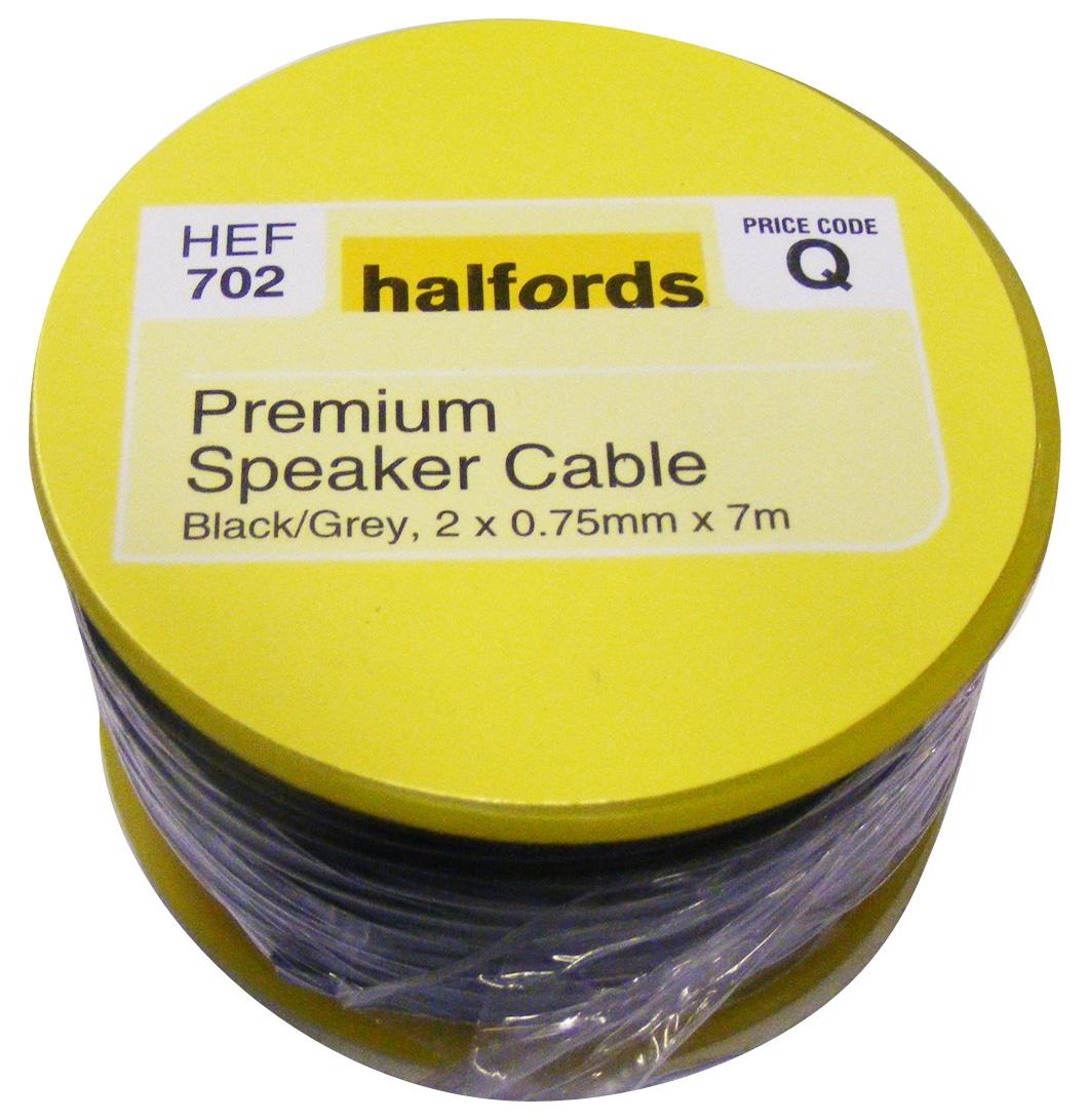 Halfords Premium Speaker Cable Hef702