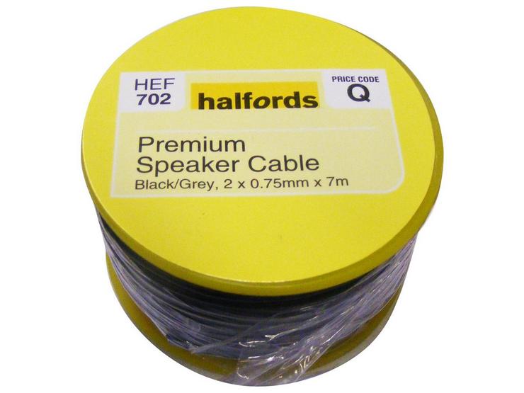 Halfords Premium Speaker Cable HEF702
