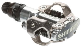 Shimano PD M520 SPD MTB Pedals Silver Halfords UK