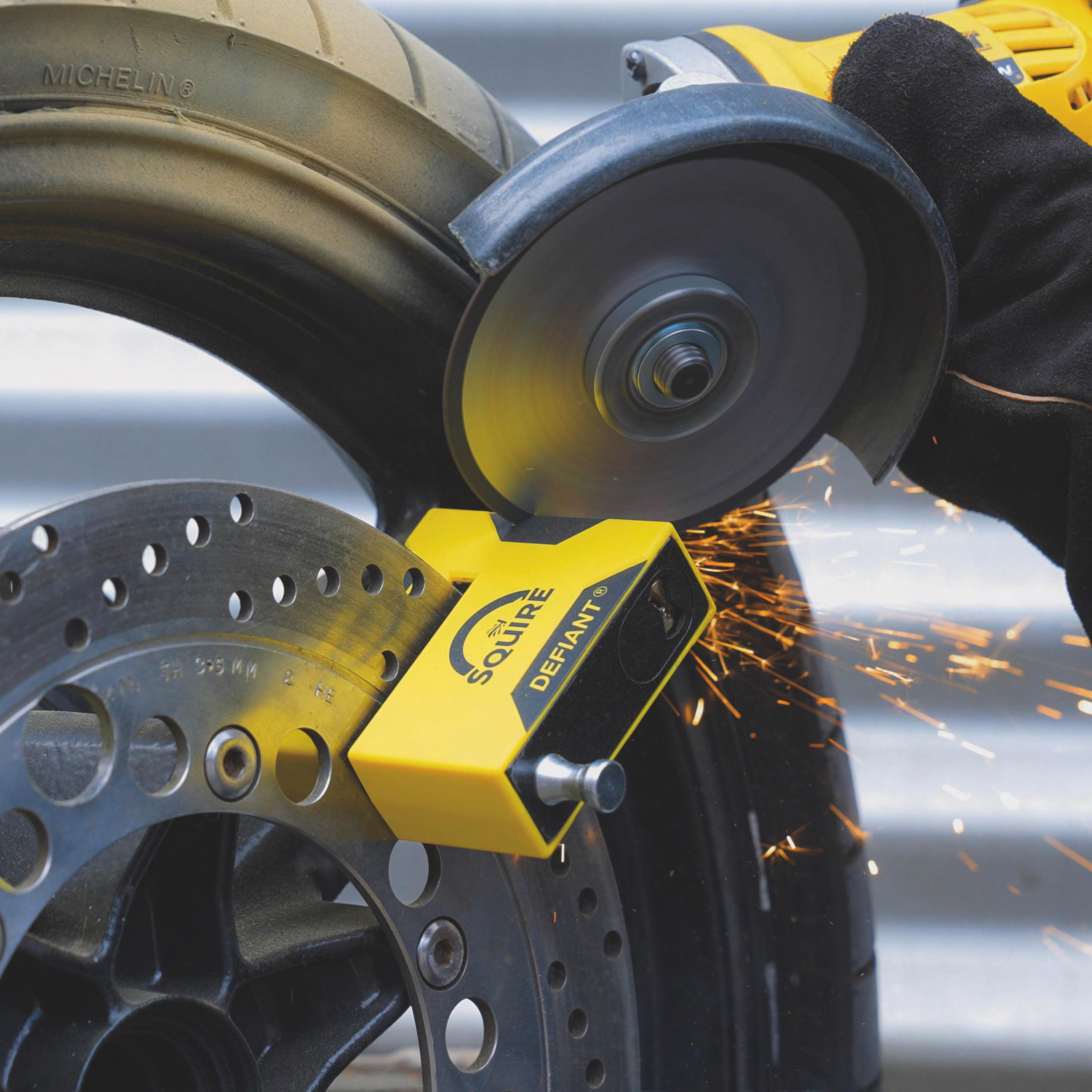 Squire Defiant Motorcycle Diamond Disc Lock