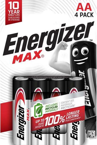 Energizer Max AA 4 pack