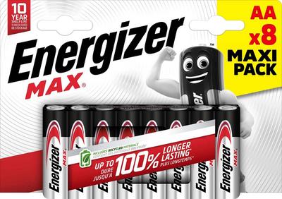 Energizer Max AA Batteries 8 Pack Energizer Max AA Batteries 8 Pack