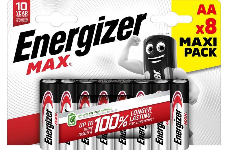 Energizer Max AA Batteries 8 Pack Energizer Max AA Batteries 8 Pack