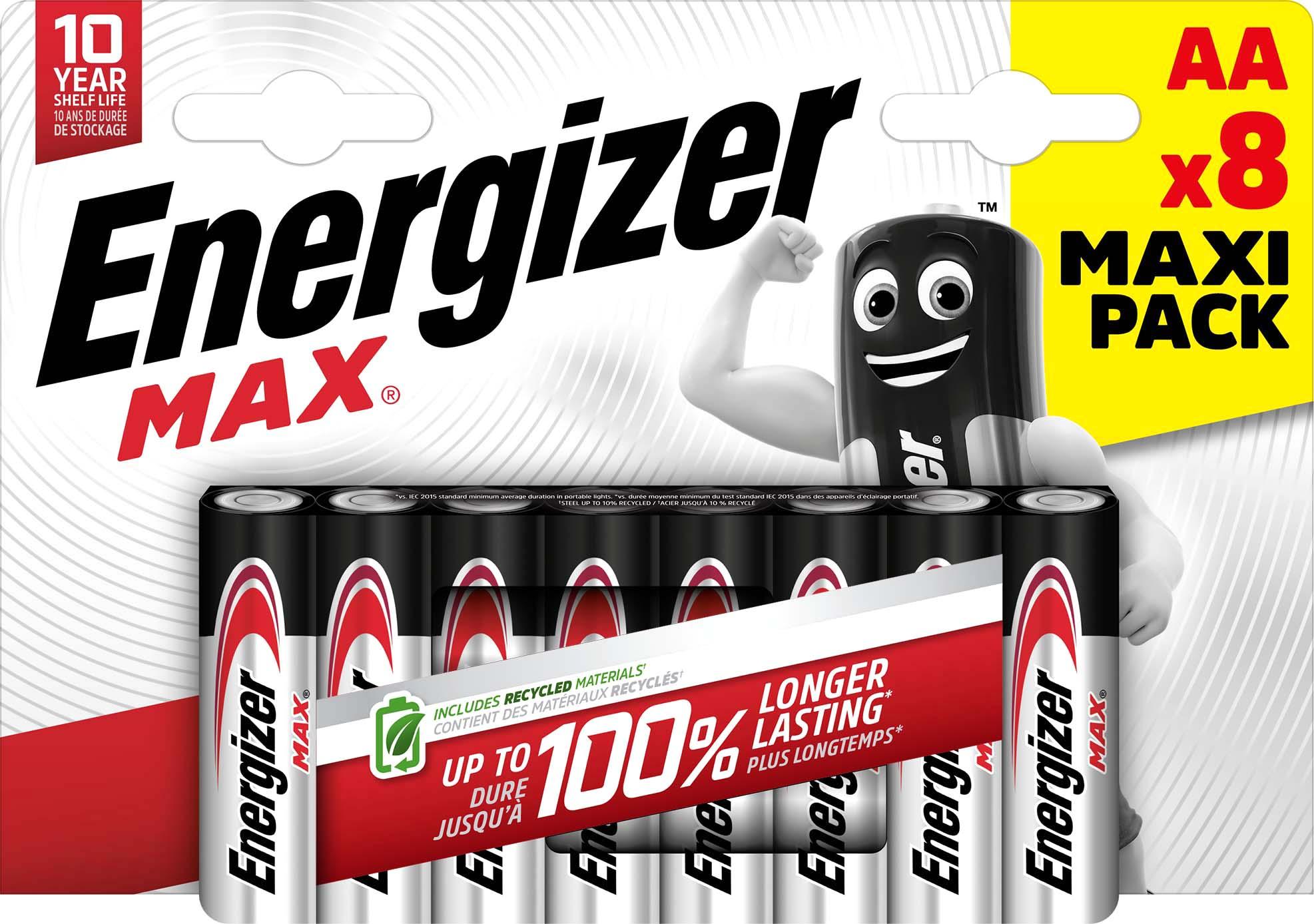 Energizer Ultra Plus Aa Batteries 8 Pack