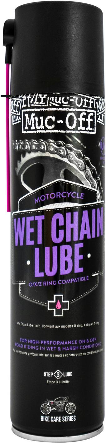 Muc-Off Motorcycle Wet Conditions Lube - 400ml | Halfords UK