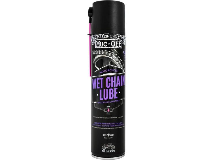Muc-Off Motorcycle Wet Conditions Lube - 400ml