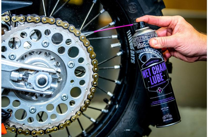 Muc-Off Motorcycle Wet Conditions Lube - 400ml Muc-Off Motorcycle Wet Conditions Lube - 400ml