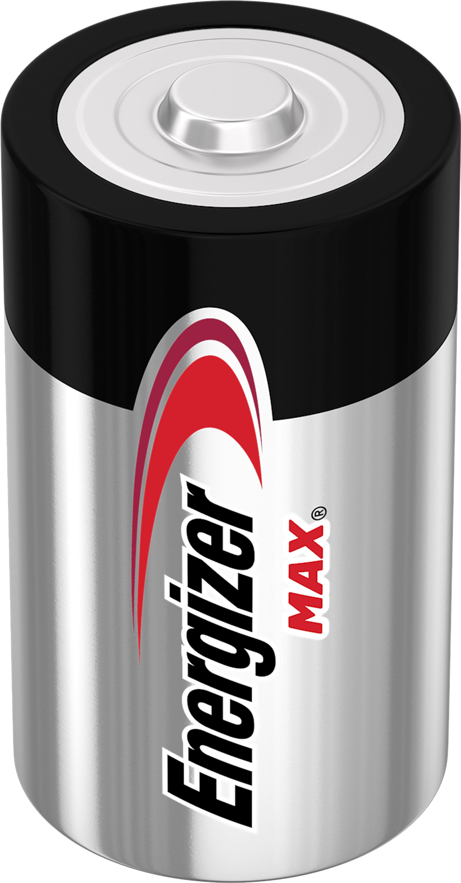 Energizer Max D Batteries 2 Pack