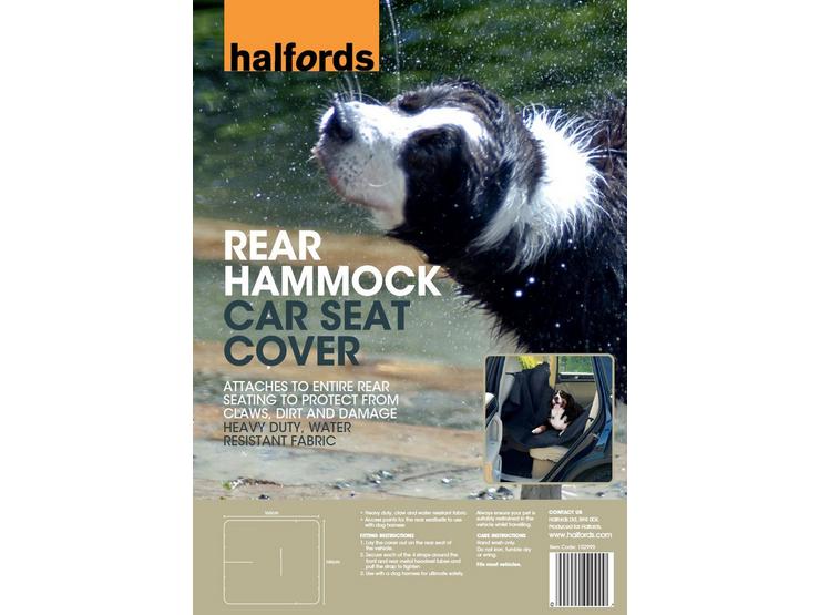 Halfords Rear Hammock Car Seat Cover