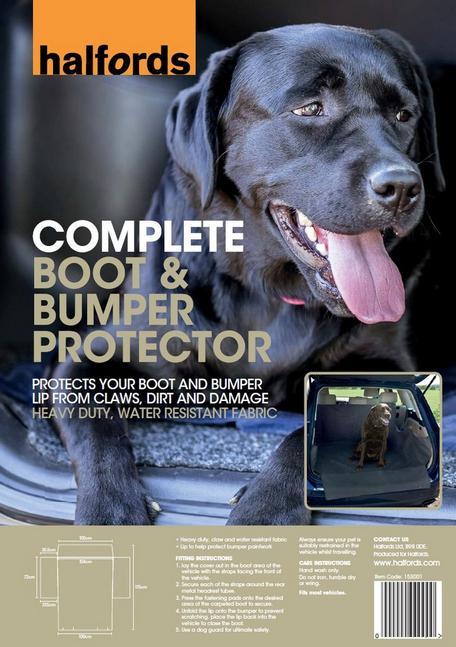 Halfords universal outlet dog guard