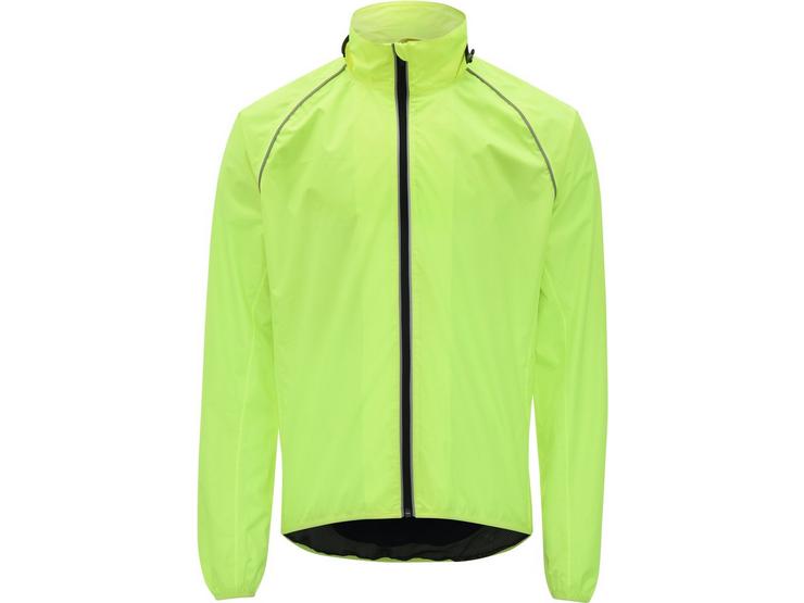 Ridge Unisex Waterproof Jacket - Fluorescent Yellow | Halfords UK